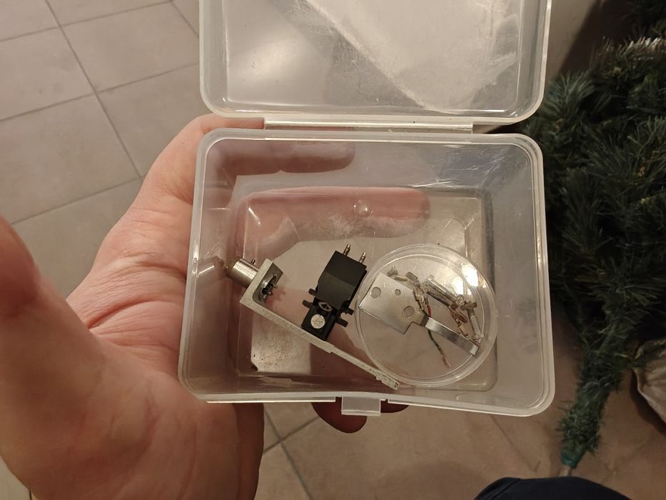 Parzysta glowica Bernard GS-460. Wkładka gramofonowa + Shell + ś