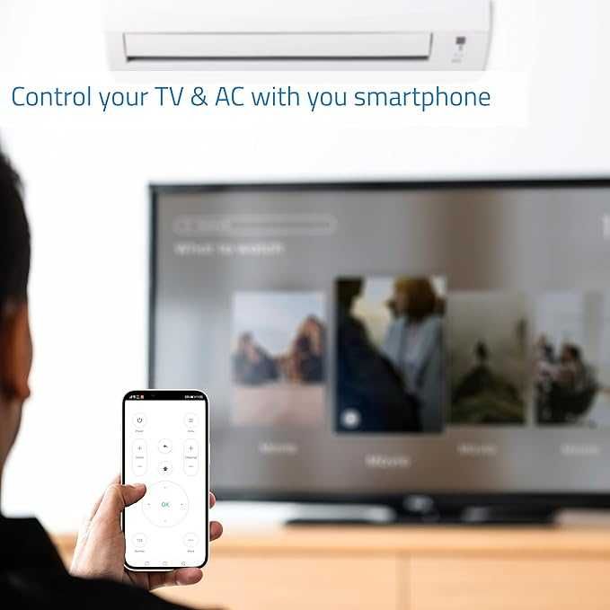 Nivian Controlador infravermelho inteligente, WiFi 2,4 Ghz