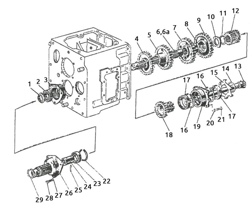 Cześci zamienne do MTZ Belarus PRONAR