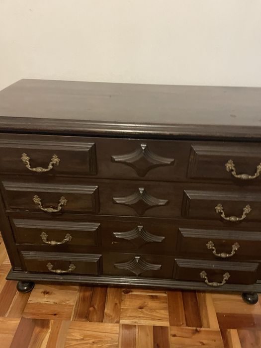 Mobilia de quarto de Pau-Preto