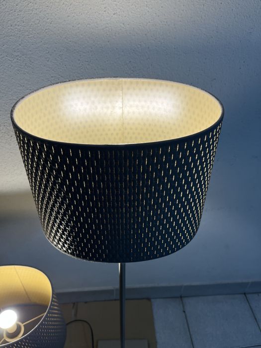 Conjunto Candeeiros Modernos – Pé Alto + Mesa