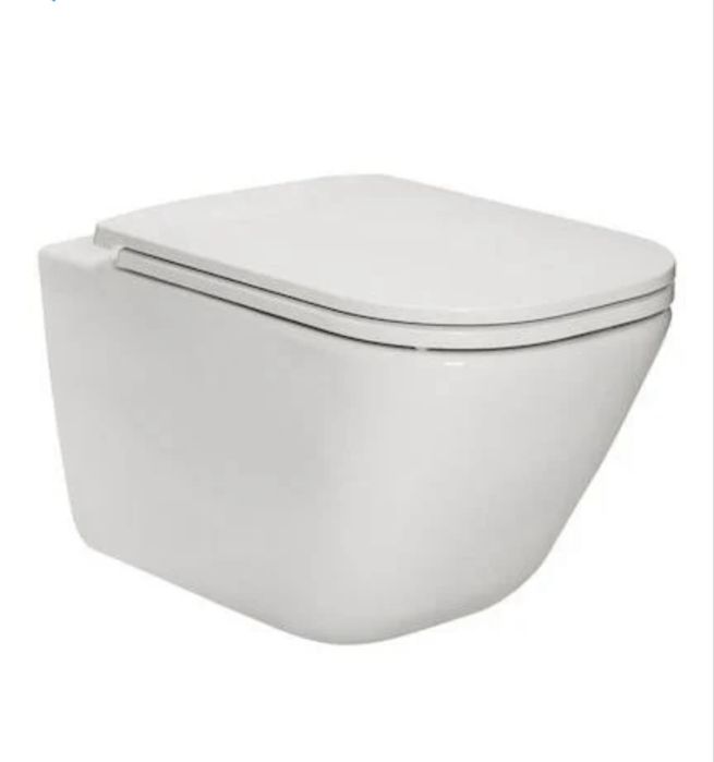 Nowa miska WC Roca Gap Square z deska