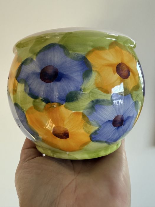 Osłonka na kwiaty w bratki