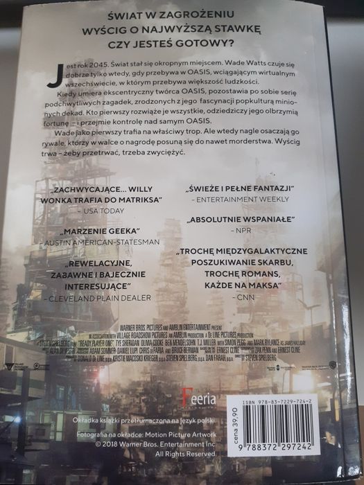 "Player One" Ernest Cline