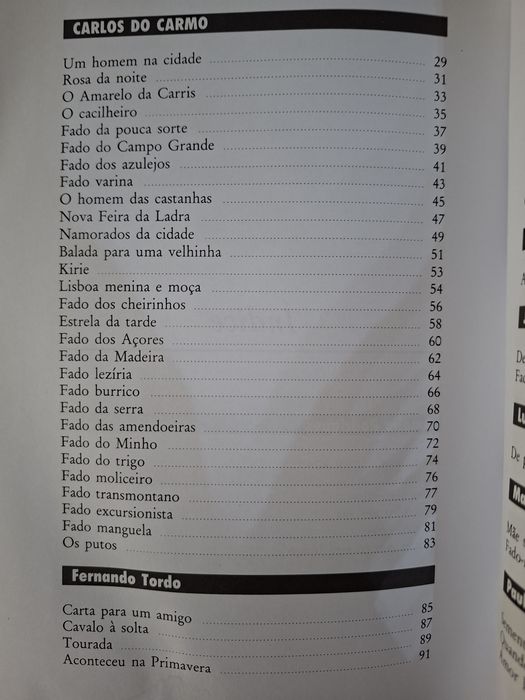 Ary Dos Santos As Palavras das Cantigas