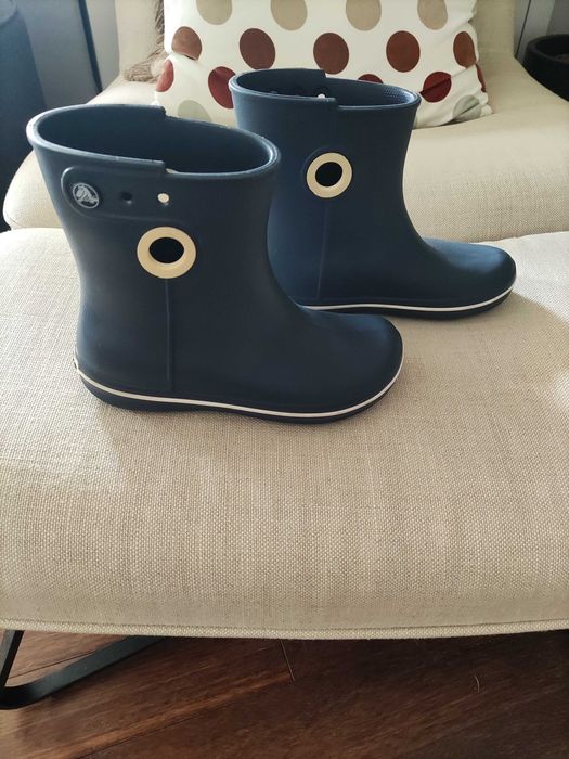 Galochas Crocs w6 36/37 Azuis Escuras