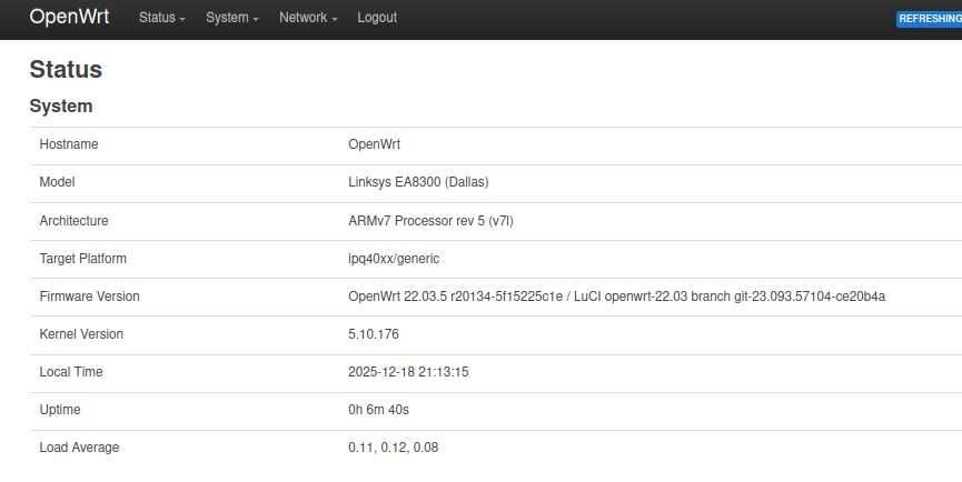 Linksys EA8300 с OpenWrt — стабильный и надёжный роутер