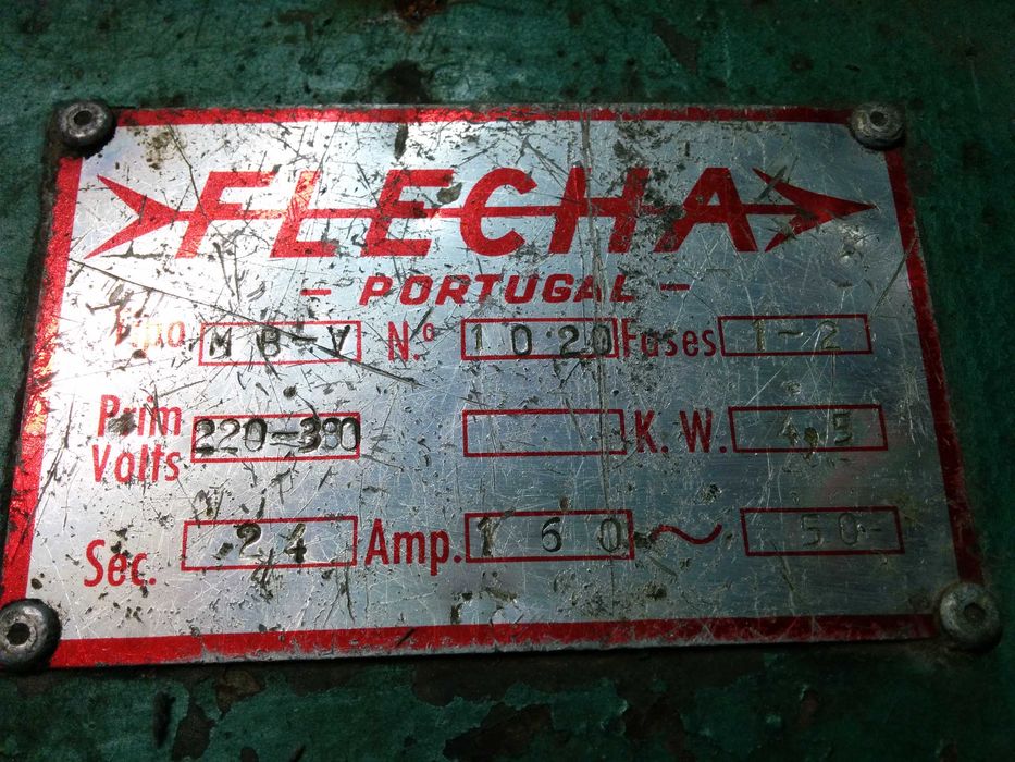 Equipamento Soldadura Eléctrodos -marca Flecha