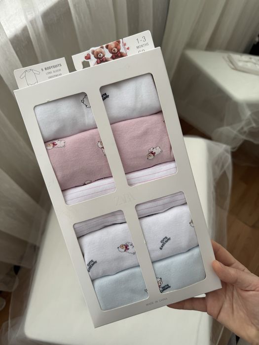 Бодіки Зара/HM 62/68/74/80/86/92 p