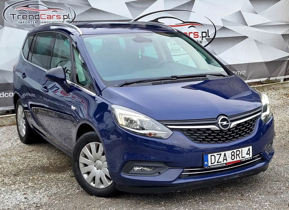 Opel Zafira 1.6 120 KM bezwypadkowa Gwarancja ZAREJESTROWANA