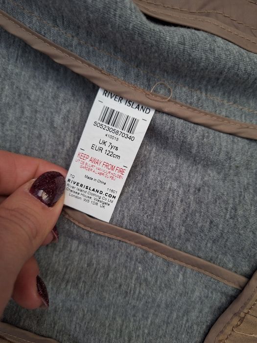 Płaszcz River Island rozmiar 122