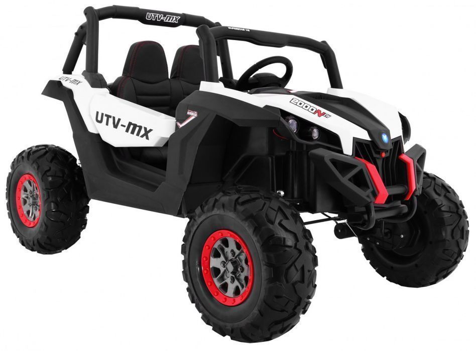 Buggy SuperStar 4x4 dla dzieci z pilotem - BIAŁY
