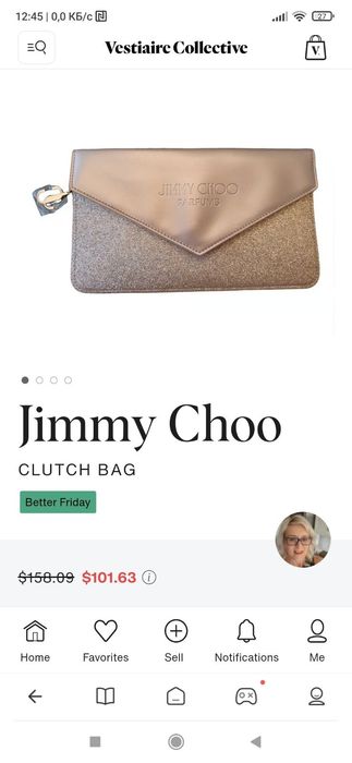 Клатч Jimmy Choo — zdjęcie 3