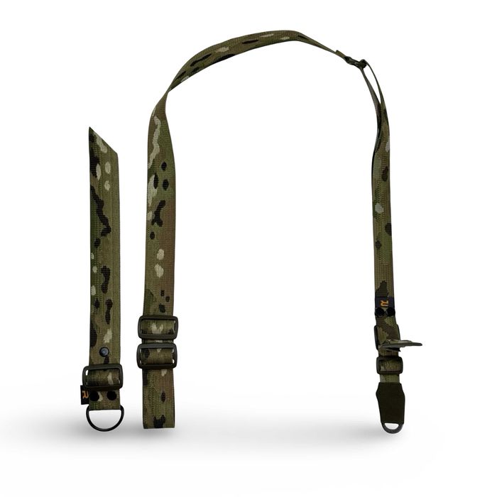 Збройовий ремінь одно-двоточковий з додатковим кріпленням