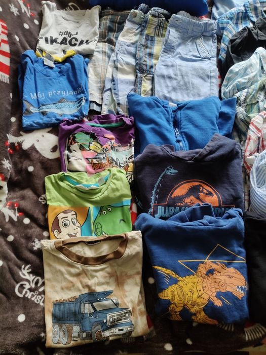 Paka dla chłopaka 122-128 kurtki