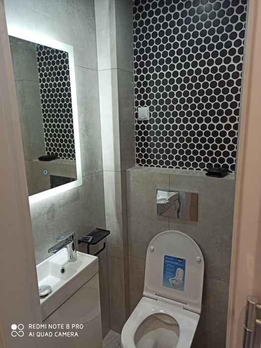 Remonty łazienek, Wykończenia wnętrz