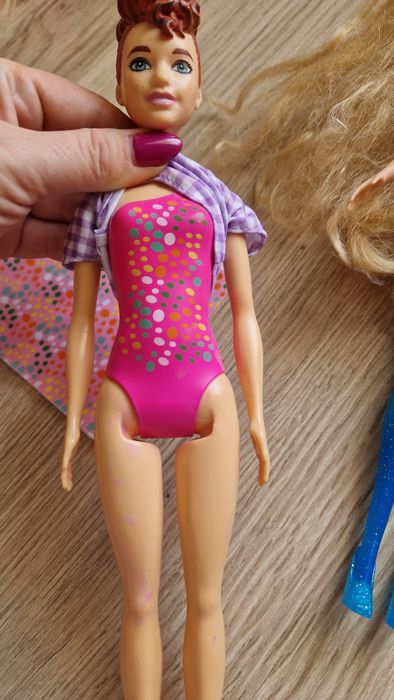 Lalki Barbie syrena zestaw