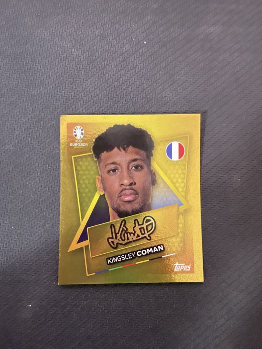 Topps Euro 2024 Gold Signature