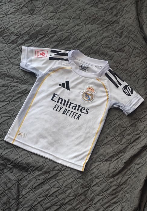 Футболка футбольна форма Real Madrid гравець Bellingham номер 5 розмір 98 2-3 роки Джуд Белінгам