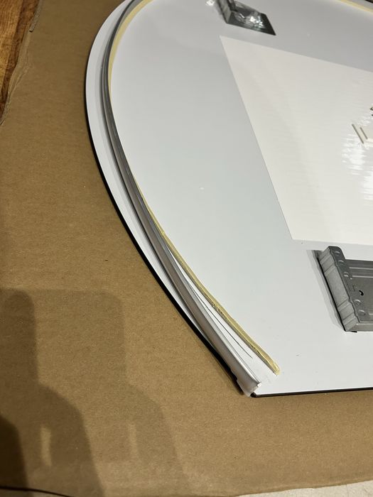 Lustro led 90x90 cm RoHs- nowe/ defekt