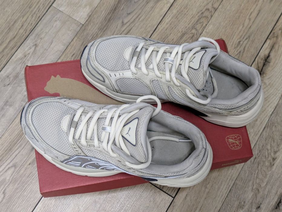 Puma C25K кросівки унісекс жіночі чоловічі Alpine Snow-PUMA Silver
