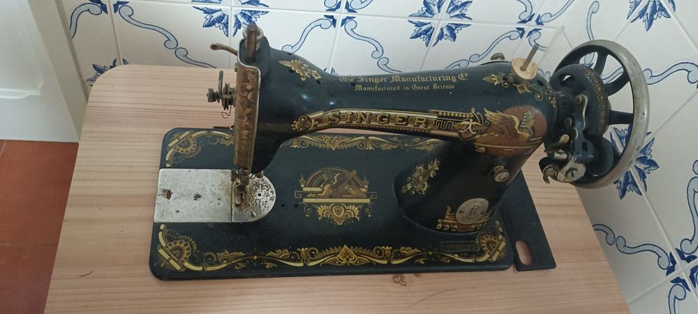 Máquina Singer - 1916 Esfinge