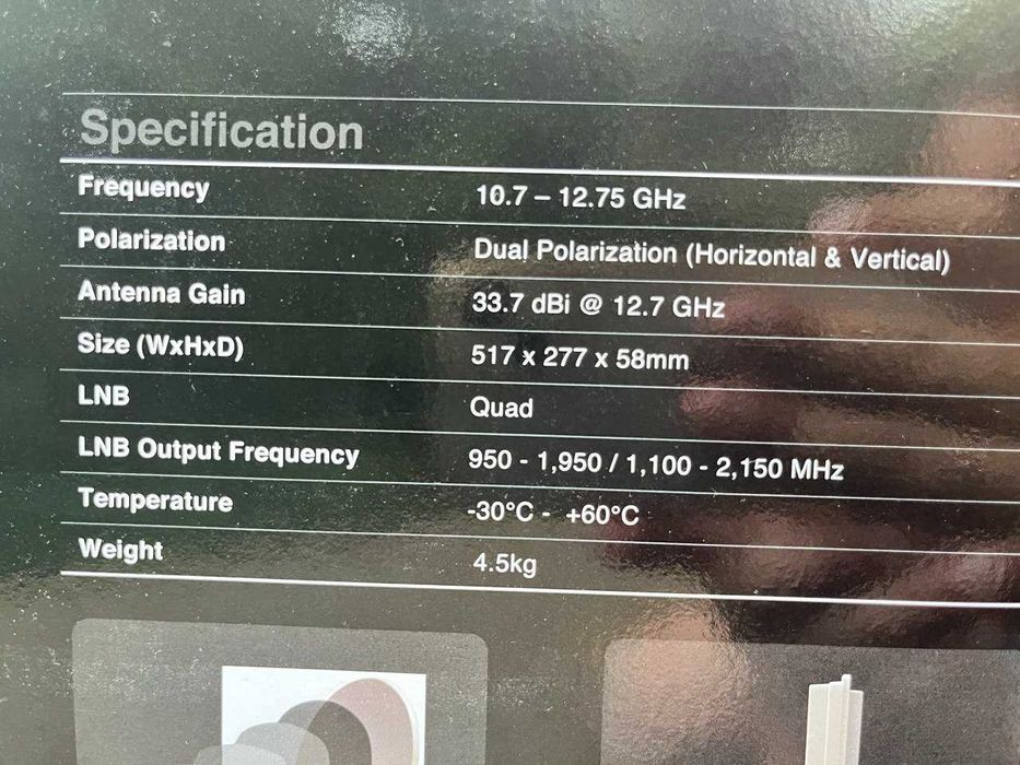 Супитникова антена SELFSAT  H30D4+