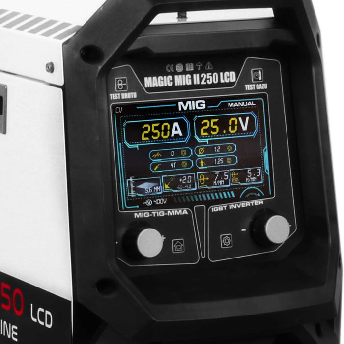 Aparelho Solda Welder Fantasy Magic2 250A 4×4 LCD 400V