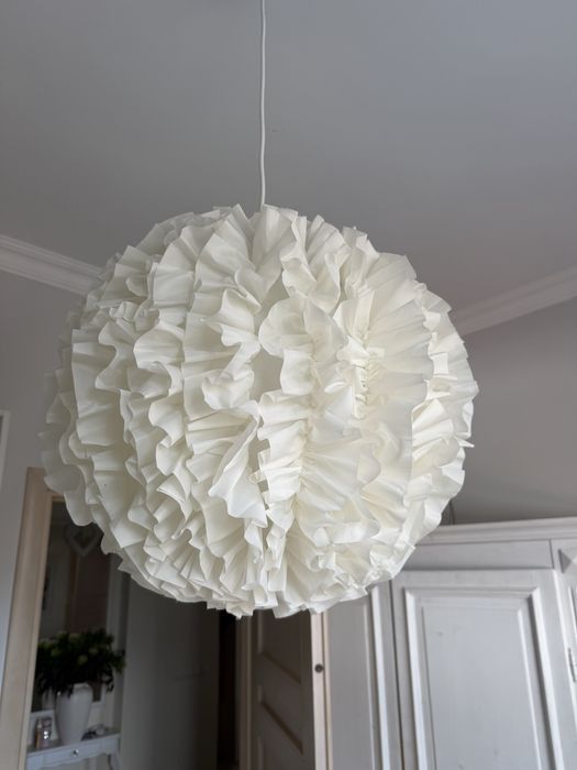 Ikea Vindkast lampa biala sufitowa