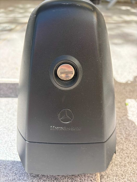 Barras de tejadilho originais Mercedes Classe A com suporte de bicicletas