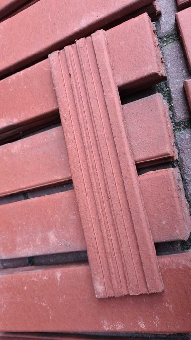 Płytki ceramiczne Jopek, elewacyjne, cegła, 210 szt. 250x65x10 mm
