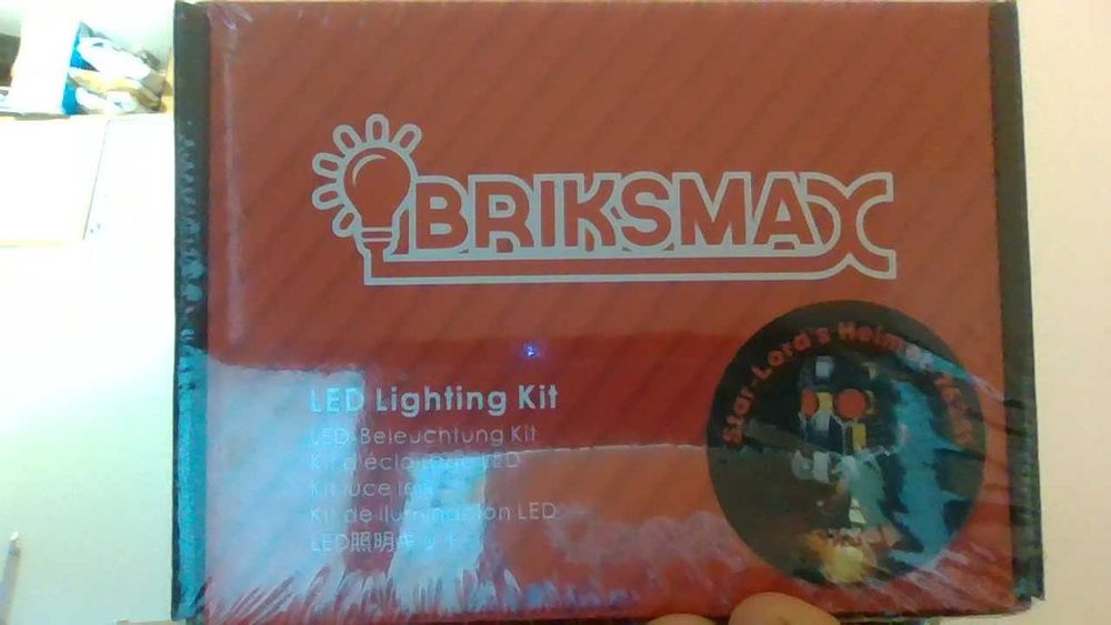 BRIKSMAX LED Lighting przeznaczony do Hełmu Star-Lorda z serii Marvel