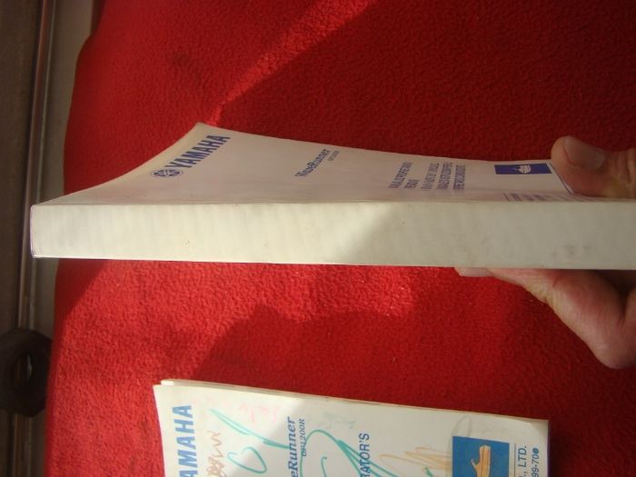 Manuais originais Yamaha WaveRunner GP1200R limited edition