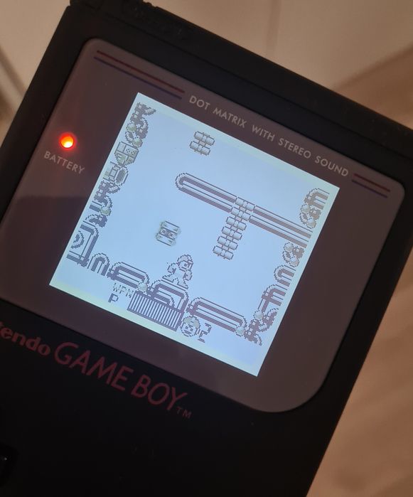 Game Boy DMG-01 Black IPS + Flashmaster oraz  pudełko!