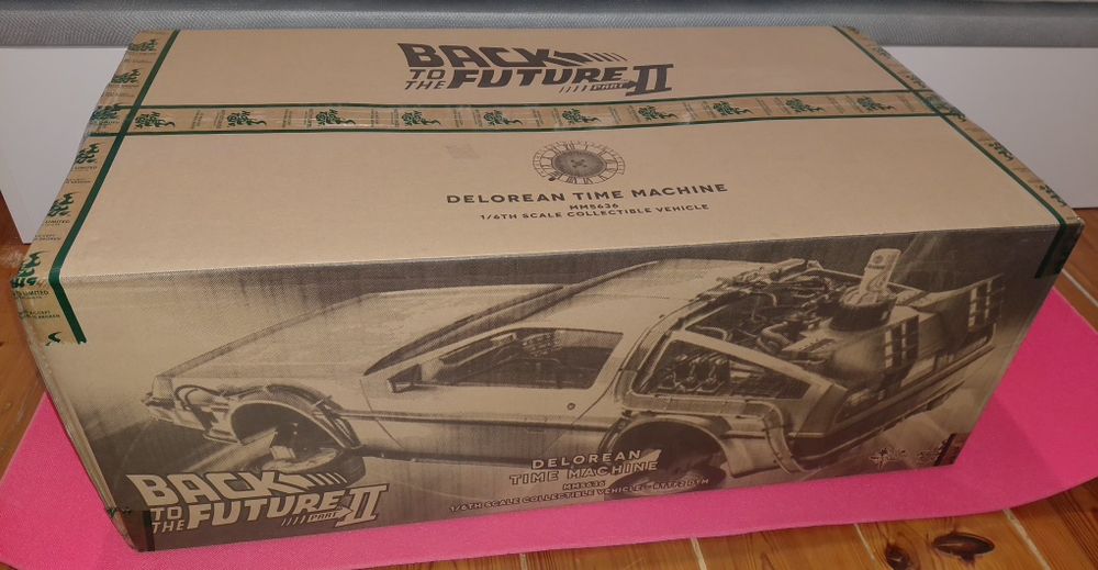 Hot Toys Back to the Future part II DeLorean Time Machine escala: 1/6