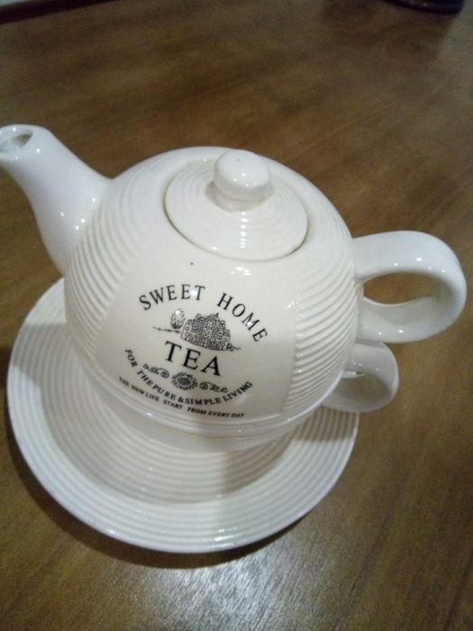 Tea Set - Ceramic Teacup and Teapot423805573996881921