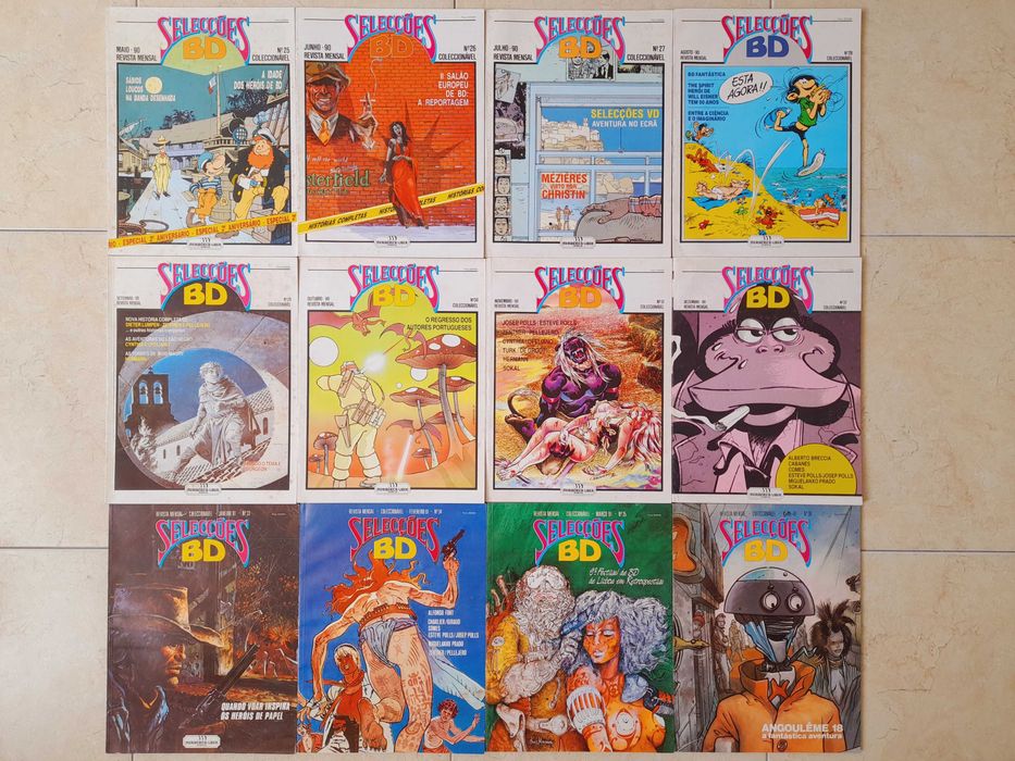 Selecções BD 1ª série 1 a 44 (coleção completa)