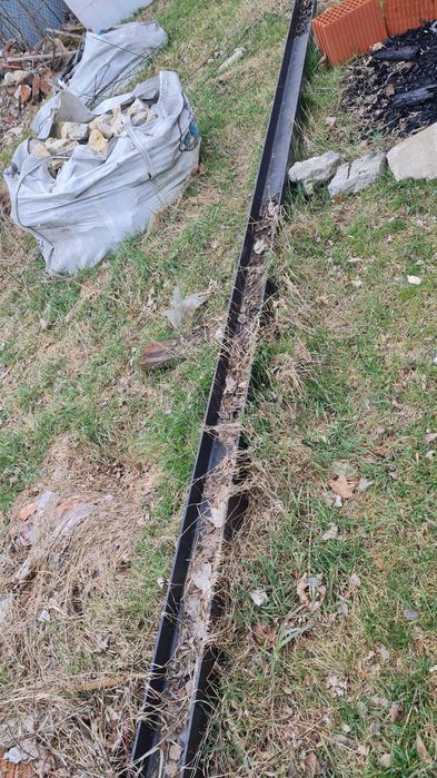 Złom po budowie - żebro stalowe, profile gk, blacha dachowa