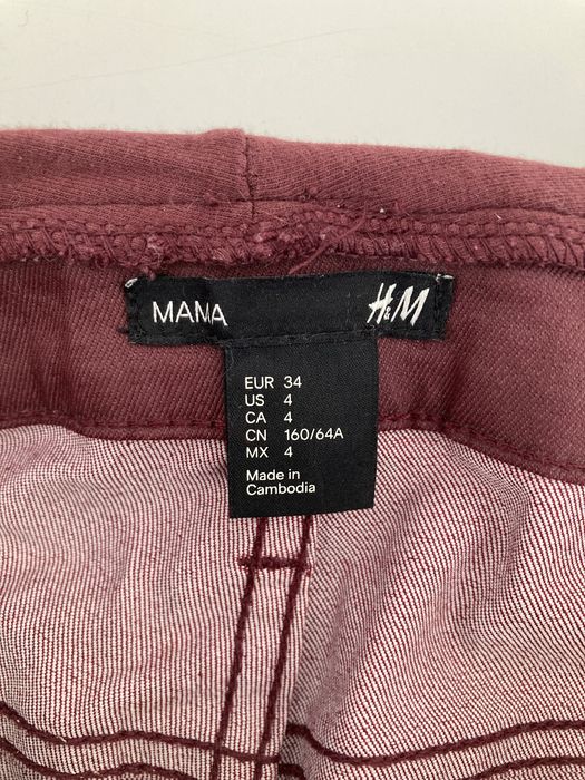 Spodnie ciążowe H&M mama 34