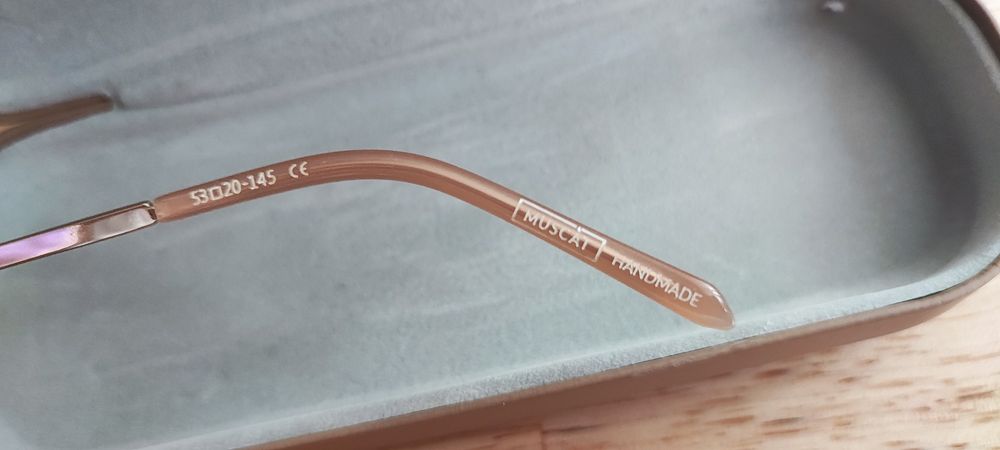 Okulary zerówki z niebieskim filtrem MUSCAT