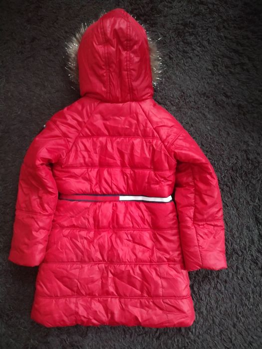 Płaszczyk kurtka dziewczęca zimowa Tommy Hilfiger 6 lat