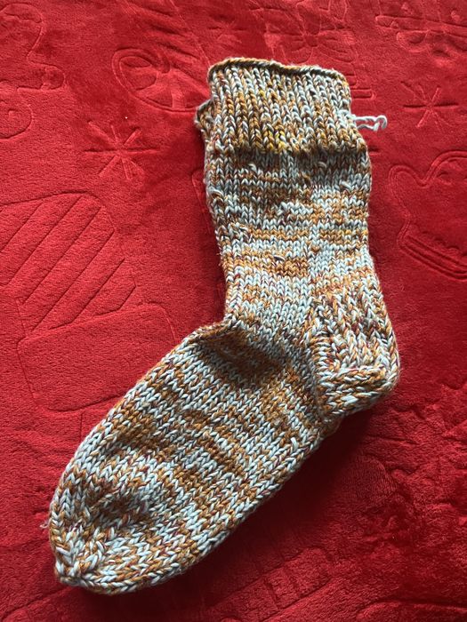 Recznie robione na drutach skarpety wełniane unisex skarpety z wełny