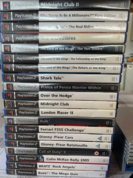 Konsola Playstation silver fat PS2 SCPH-50003 pady, gry, 3 karty