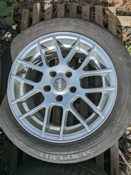 Диски DBW R16 5x112 ET35 Audi VW Passat Golf Skoda Octavia Mercedes A4 шини літо 205/55R16