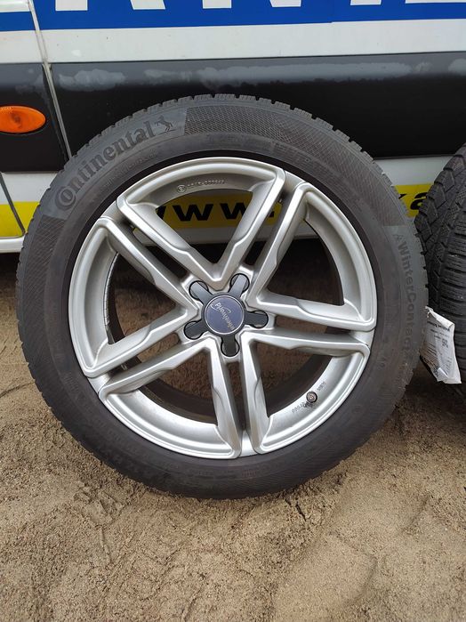 4x koła zimowe R17 5x112 Audi A3 A4 A6 Q3 Skoda Vw Touran Passat Golf Seat