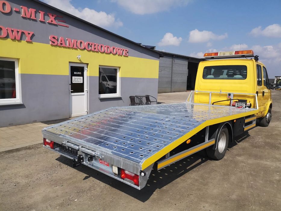 Iveco NOWE NADWOZIE, autolaweta, pomoc drogowa, przewóz pojazdów, DMC 3500 kg, producent  NOWE NADWOZIE, autolaweta, pomoc drogowa, przewóz pojazdów, DMC 3500kg