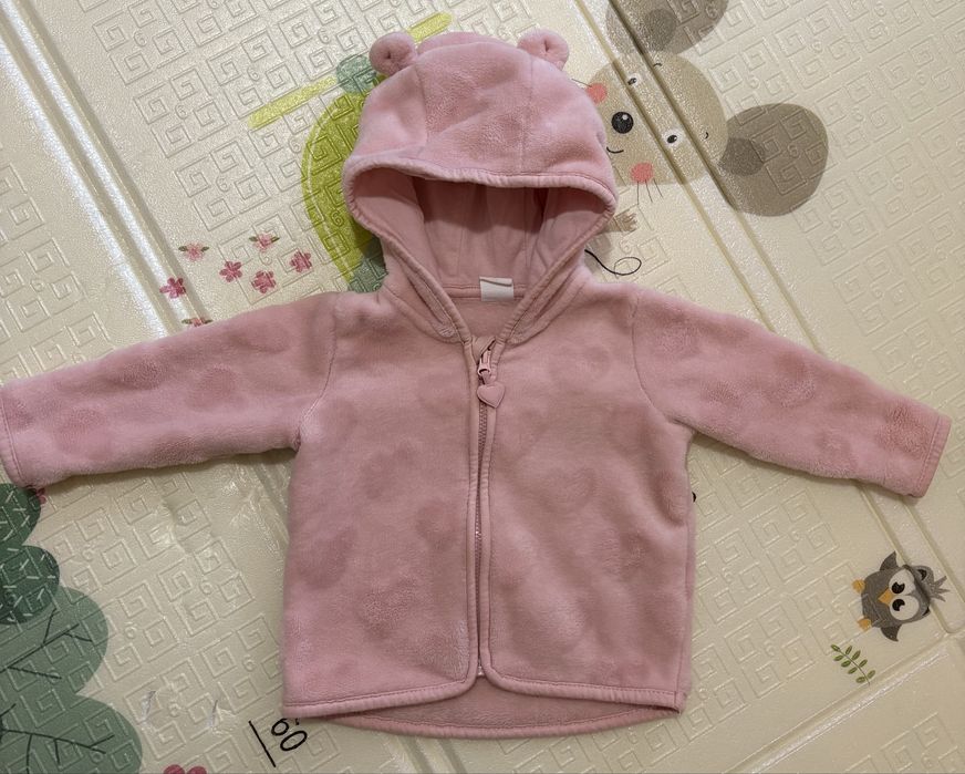 Фліска H&M 68 р для дівчинки в новому стані