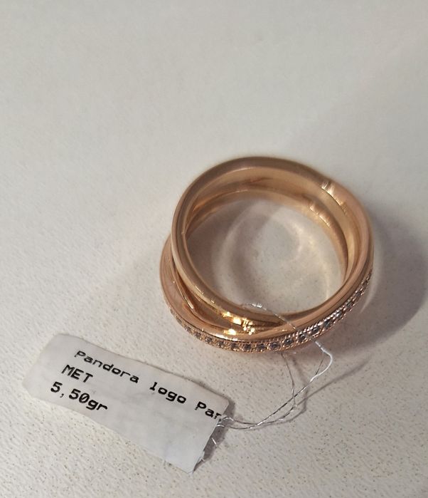 Pandora pierścionek rozm.20