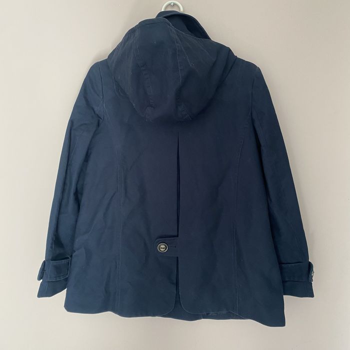 Rozkloszowany/ciążowy płaszczyk z kapturem Asos rozm.38