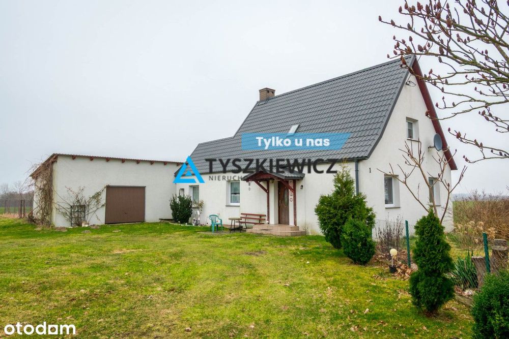 Dom na dużej działce!